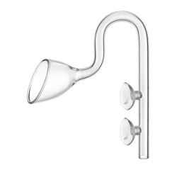 HS Aqua Glazen uitstroombuis Lily