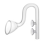 HS Aqua Glazen uitstroombuis Lily