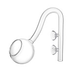 HS Aqua Glazen uitstroombuis Bold