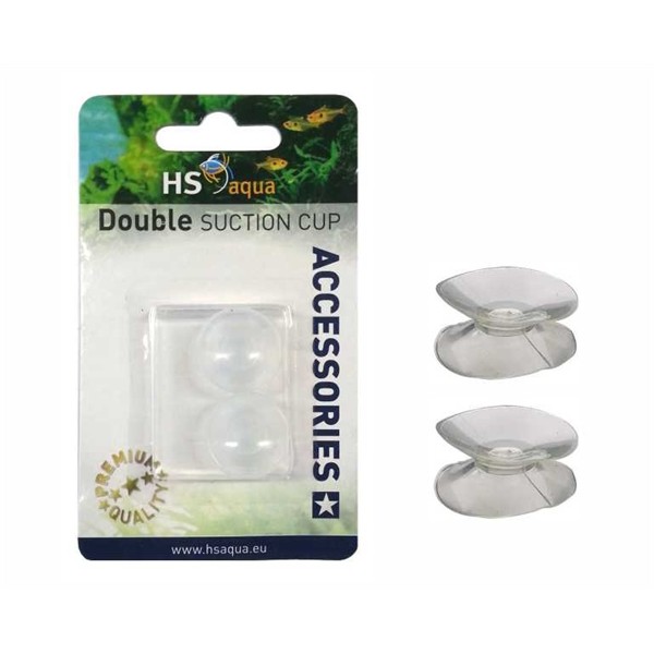 HS Aqua Dubbele Zuignappen 2 Stuks