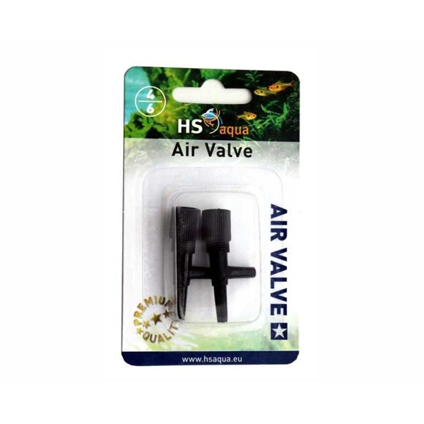 HS Aqua 2-weg Luchtkraan 2 Stuks