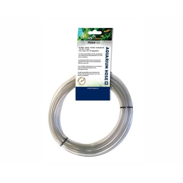 HS Aqua Aquariumslang Antraciet - 3 Meter