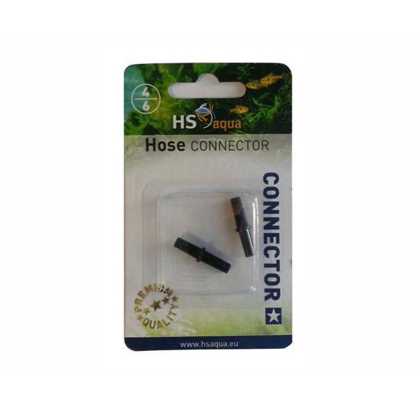 HS Aqua Koppelstuk 4-6 MM 2 stuks