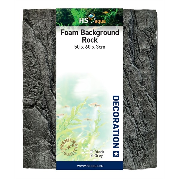 HS Aqua Foam Background Rock Grey