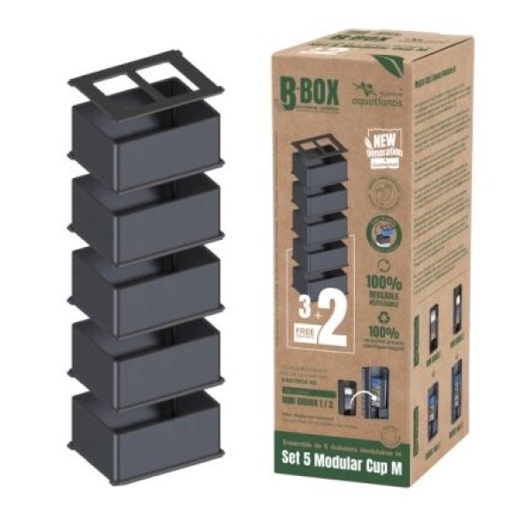 Aquatlantis Modular Cup M Set 5 Stuks