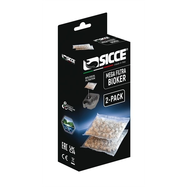 Sicce Mega Filtra Bioker Filtermedia 2 stuks