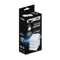 Sicce Mega Filtra Aquamat Wattenpatroon 4 stuks
