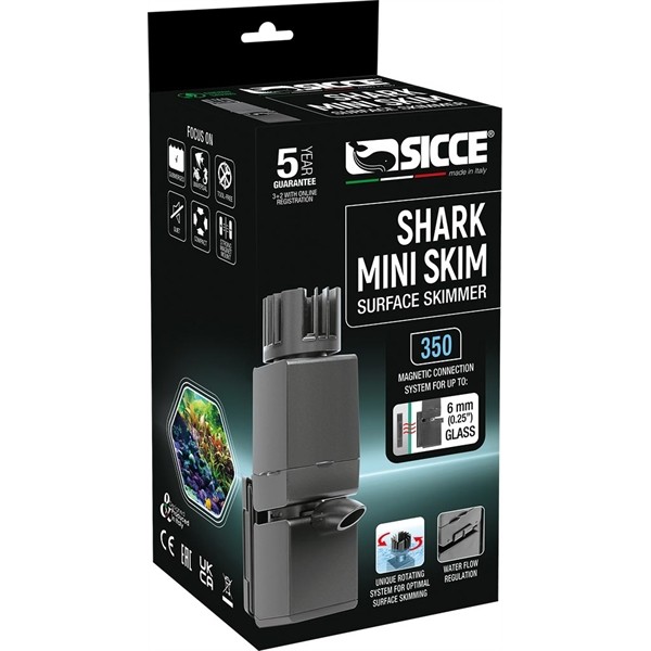 Sicce Shark Opperlvlakte Mini Skim 350