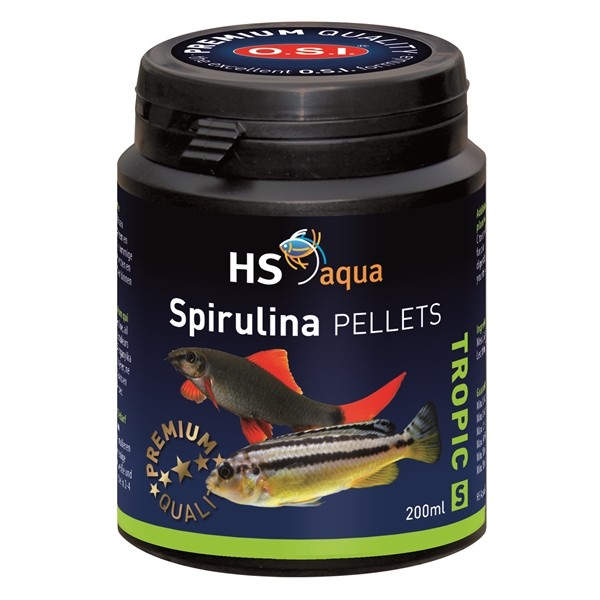 HS Aqua Spirulina Pellets Small